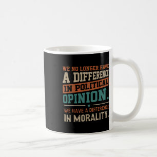 Vi har inte längre någon skillnad i den politiska kaffemugg