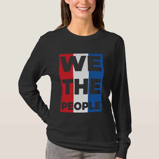 Vi har makten till Folkets demokratifrihet T Shirt (Framsida)