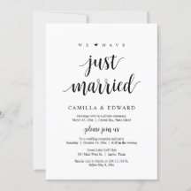 Vi har Ny gifta, Bröllop Elopement Party