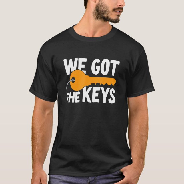 Vi Har Nycklar 1 T Shirt (Framsida)