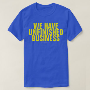 VI HAR OAVSLUTAD VERKSAMHET (ORIGINAL) T-Shirt