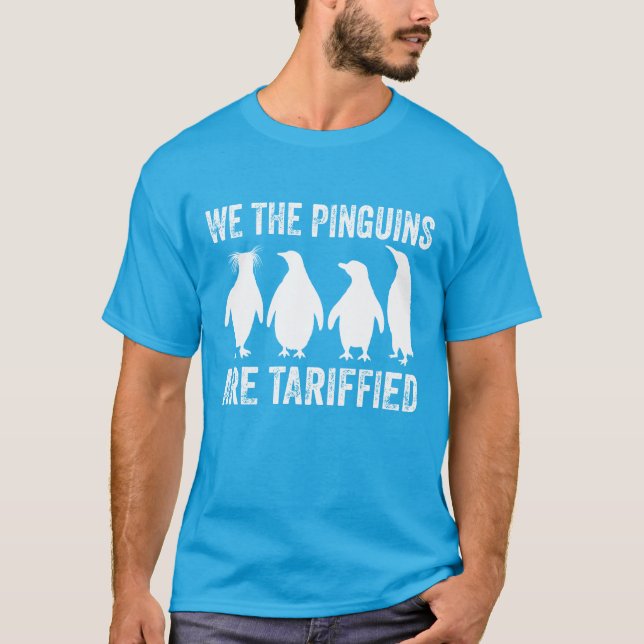 Vi har pensionerna - Penguintarifferna T Shirt (Framsida)