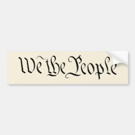 Vi har "People Bumper Sticker" Bildekal