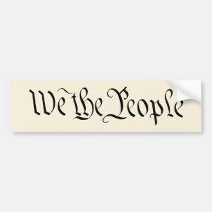 Vi har "People Bumper Sticker" Bildekal