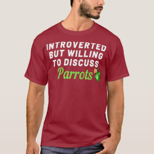 Vi har presenterat, men vi är beredda att diskute t shirt