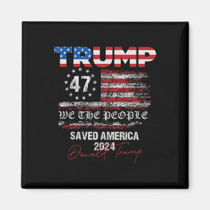 Vi har räddat Amerika 47 president Ina Magnet