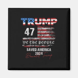 Vi har räddat Amerika 47 president Ina Magnet