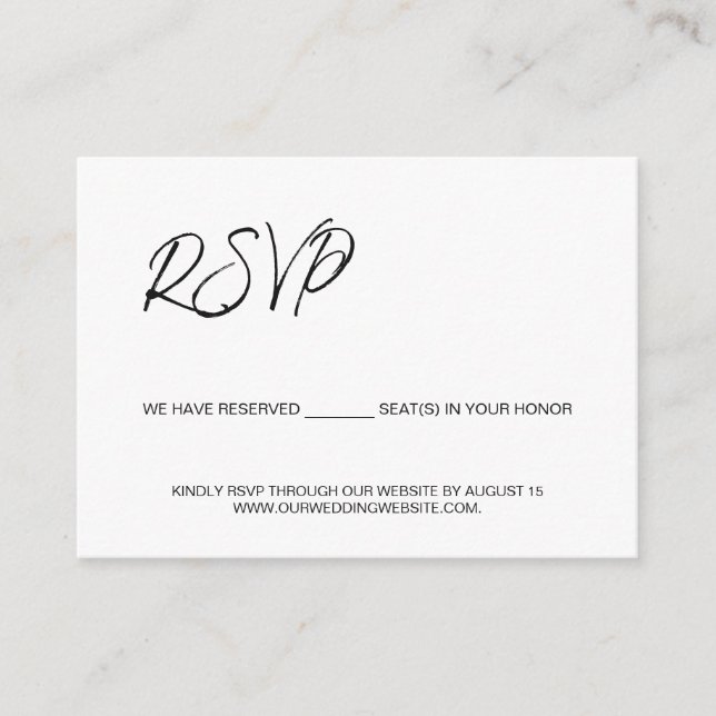 Vi har reserverat platser åt dig mall budget (Framsida)