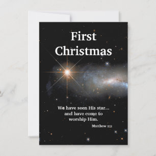 Vi har sett hans stjärna julkort