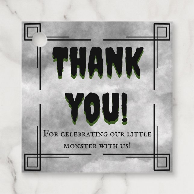 Vi har Skapat en monster Gåvor Etiketter (Framsida)