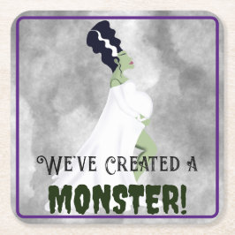 Vi har Skapat en Monster! Underlägg Papper Kvadrat