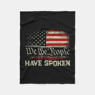 Vi har talat med Won om att välja Trump Victo Fleecefilt