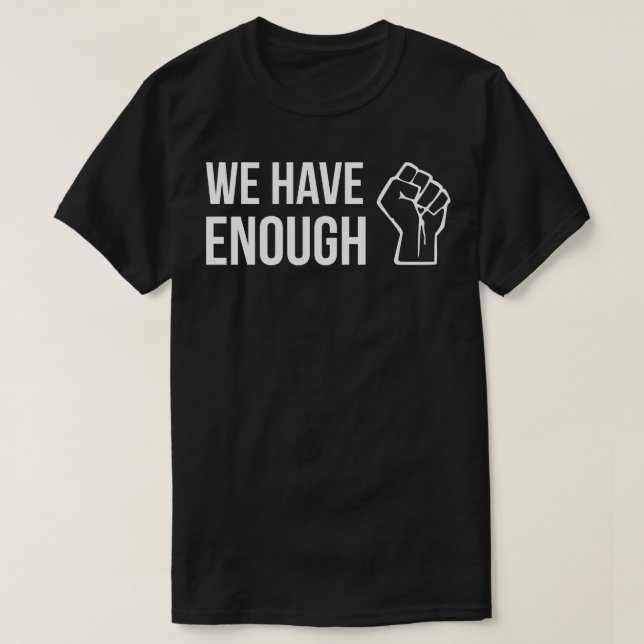 VI HAR TILLRÄCKLIGT FAST offertutformning T Shirt (Design framsida)