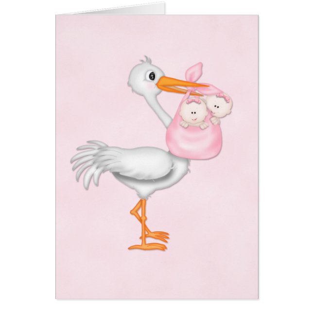 Vi har twins3 hälsningskort (Framsidan)