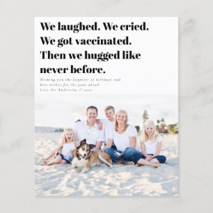 Vi Har Vaccinerat funktionellt fotokort