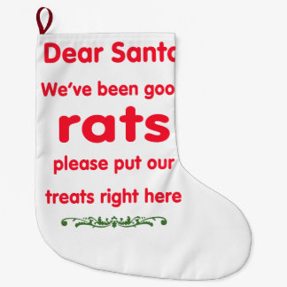 vi har varit bra råttor stor julstrumpa