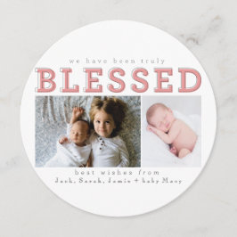 Vi har verkligen välsignats