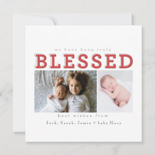 Vi har verkligen välsignats