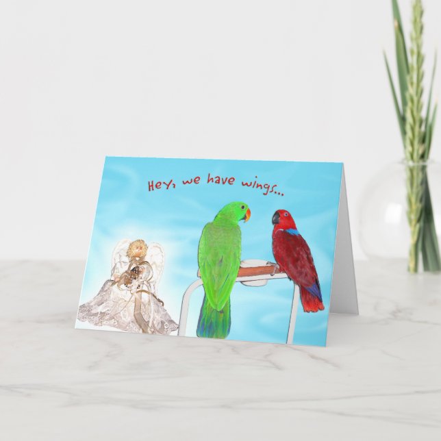 Vi har Vingar Helgkort (Framsida)