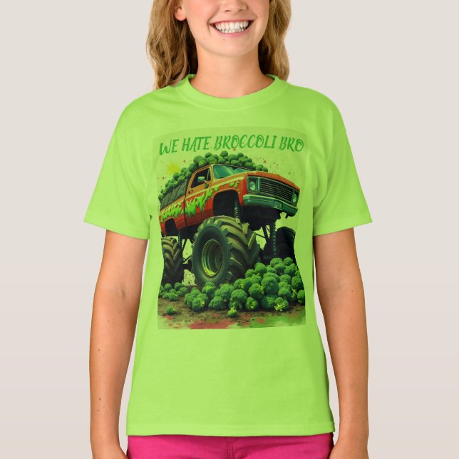 Vi hatar broccoli bro t shirt (Framsida)