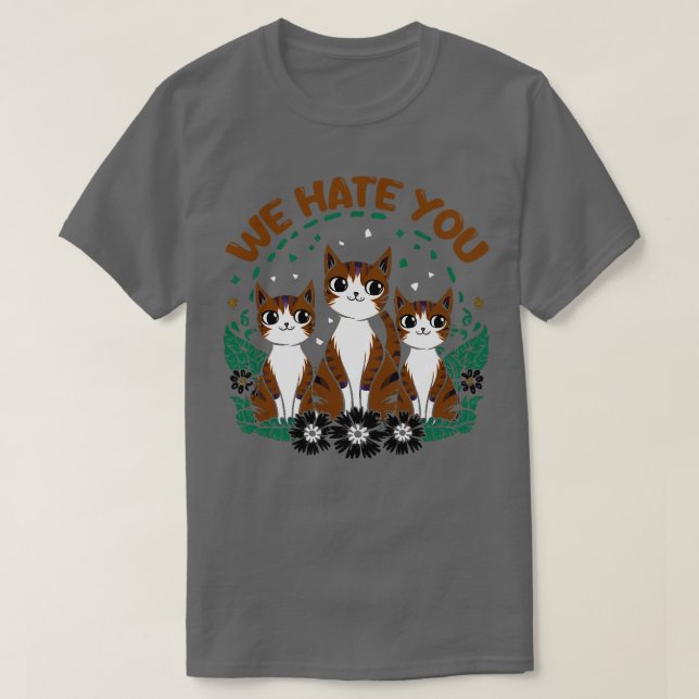 Vi hatar dig t shirt (Design framsida)