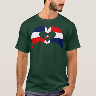 Vi hatar Dominikanska republiken Multinationella p T Shirt