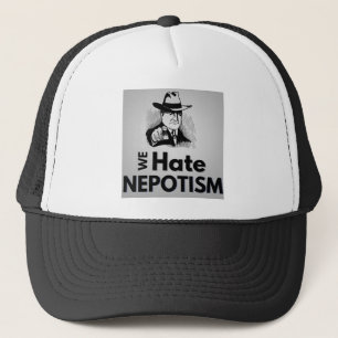 Vi hatar nepotism - Truckerkeps
