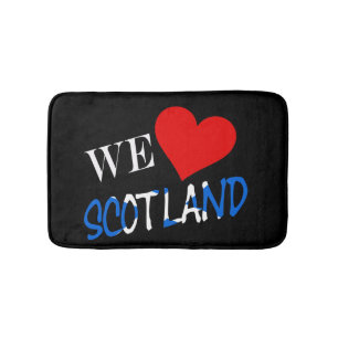 Vi Heart Scotland overlay butan Badrumsmatta