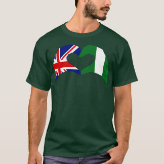 Vi Heart UK Nigeria Patriot Flagga Series T Shirt