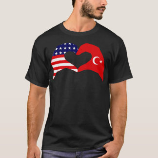 Vi Heart USA, Turkey Patriot Flagga Series T Shirt