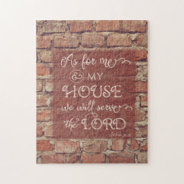 Vi Herren - Joshua 24:15 Pussel