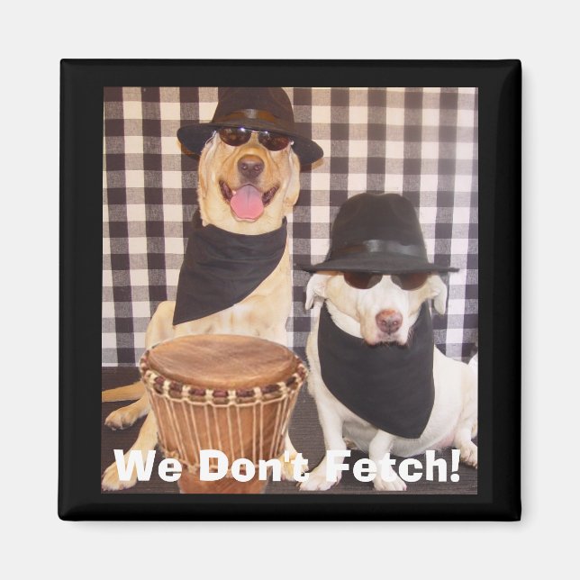 Vi hittar inte! magnet (Framsidan)