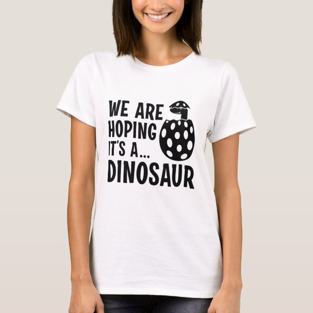 Vi hoppas att det blir en doktor t shirt (Framsida)