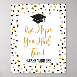 Vi hoppas att du har skrivit på Studenten-favorite Poster