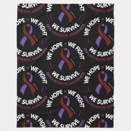 Vi hoppas att vi Överlever.. Araknoidit Fleecefilt