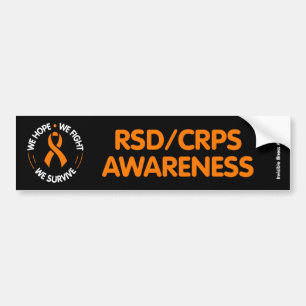 Vi hoppas att vi Överlever...RSD/CRPS Bildekal