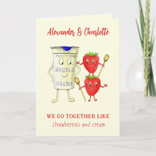 vi hör ihop som valentinskpar Citat Kort (Framsida)