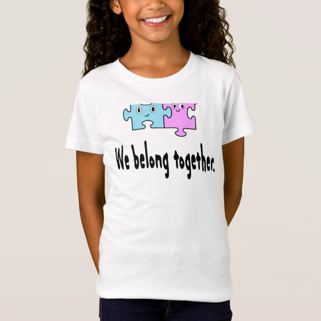 Vi hör ihop t shirt (Framsida)