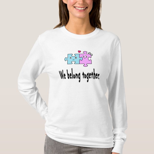 Vi hör ihop t shirt (Framsida)