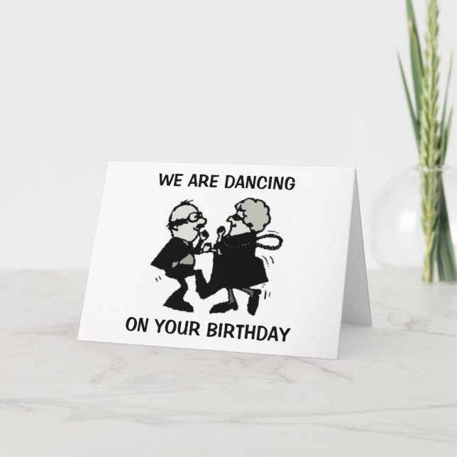 VI HOTAR DIN BIRTHDAY KORT (Framsida)