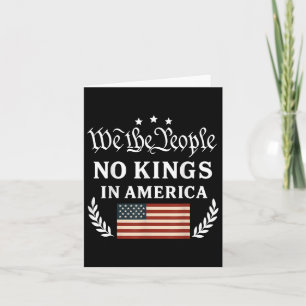 Vi i Amerikanska demokratiprotester, folk utan Kun Kort