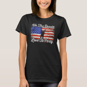 Vi i befolkningen tycker om Party Founding fathers T Shirt