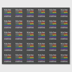 Vi i Elaket Människor alla HGBTQ-Pridet i månaden Presentpapper