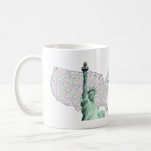 Vi i Förenade Stater Kaffemugg