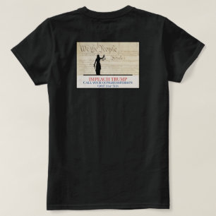 Vi Impeach Trump Congress Dam T Shirt