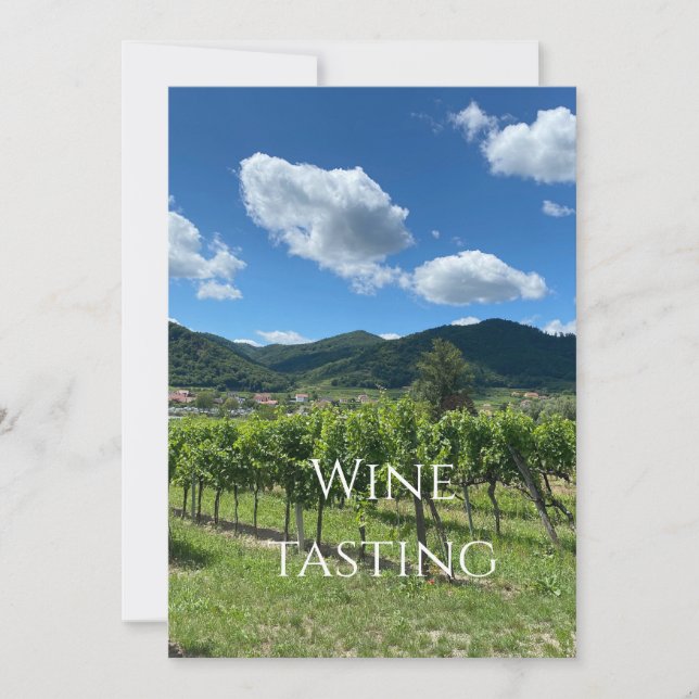 Vi inbjudan er till vin-provsmakning den 25 juli 2 (Framsida)