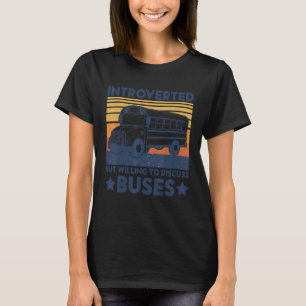 Vi inledde debatten men är beredda att diskutera B T Shirt
