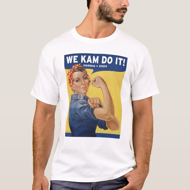 Vi Kam gör det! Harris 2024 T Shirt (Framsida)