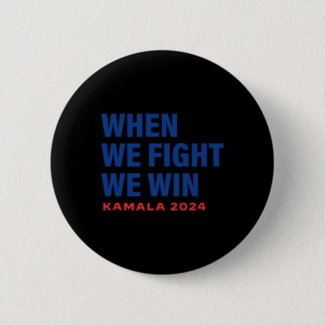 Vi kämpar mot president 2024 V Knapp (Framsida)