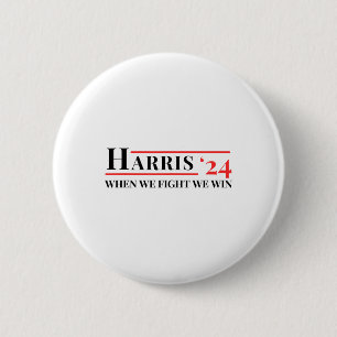 Vi kämpar mot "Vi" 24 Harris 2024 Patriotic Me Knapp